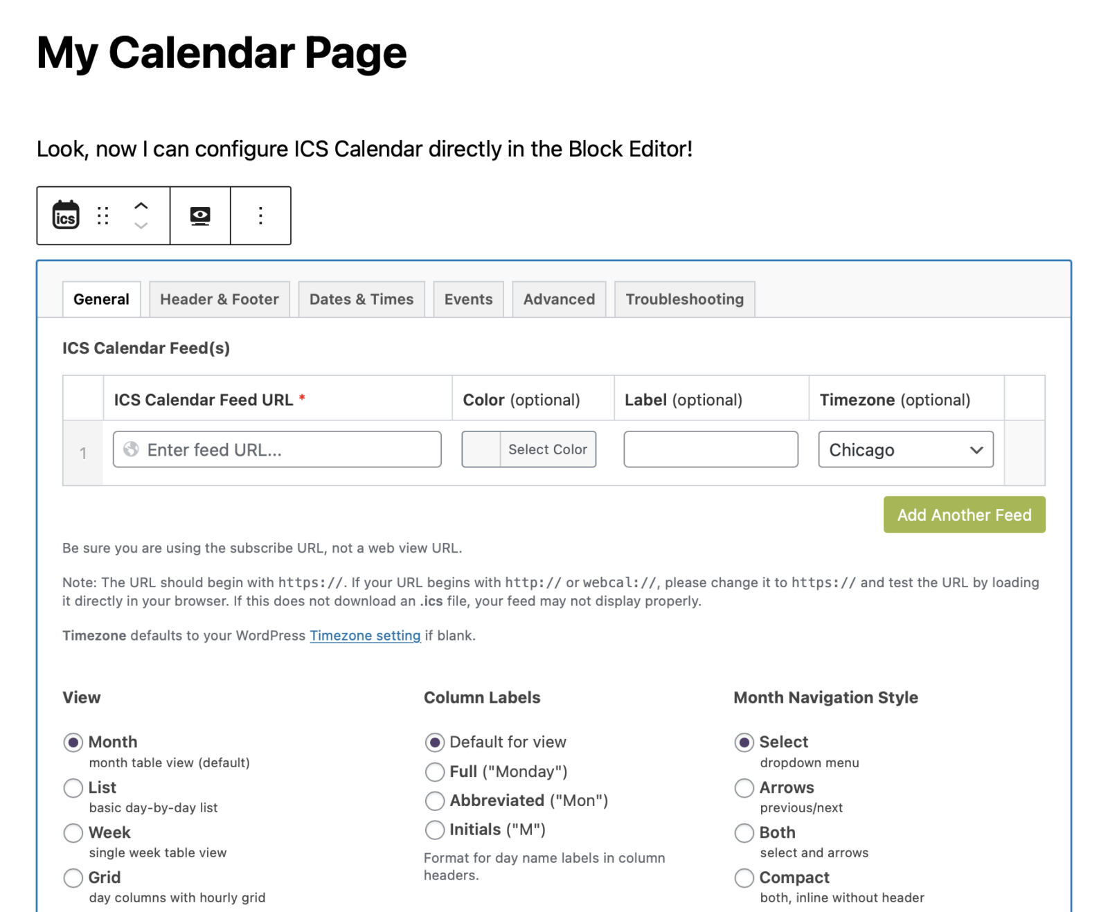 ICS Calendar Pro Version 3 16 Introduces The ICS Calendar Block ICS 