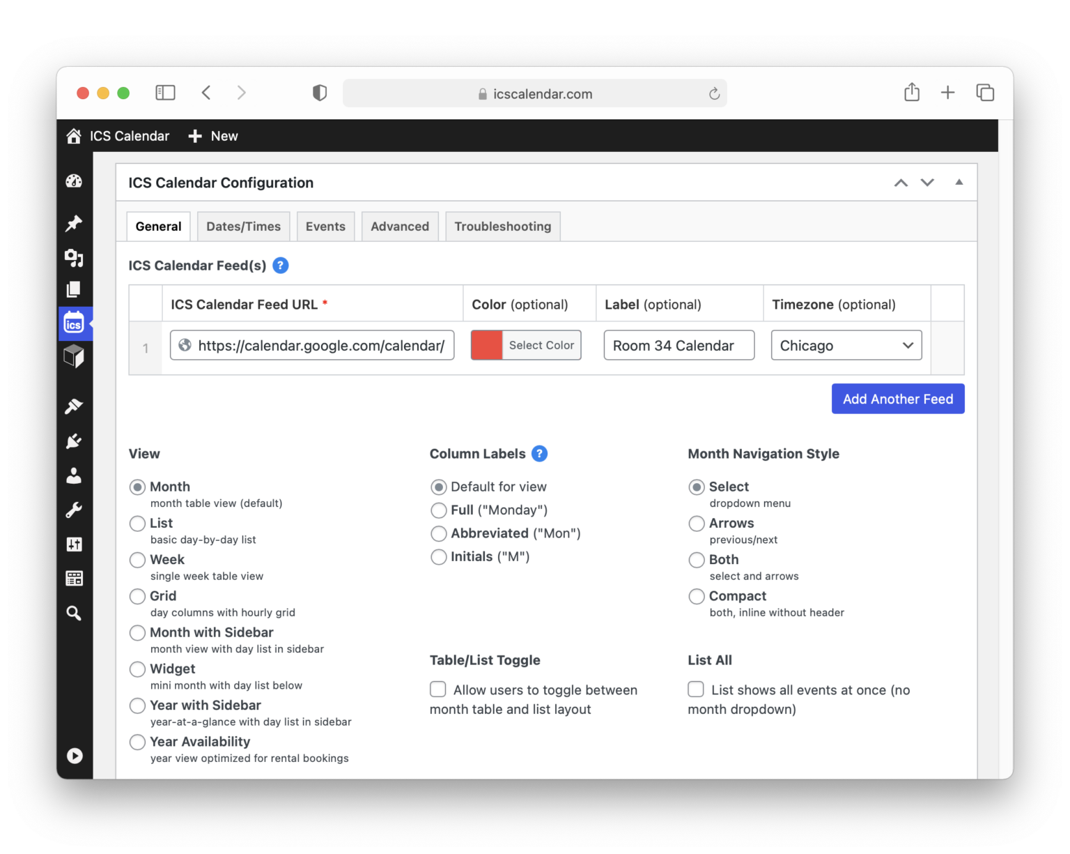 ICS Calendar WordPress Plugin Google Calendar Microsoft 365